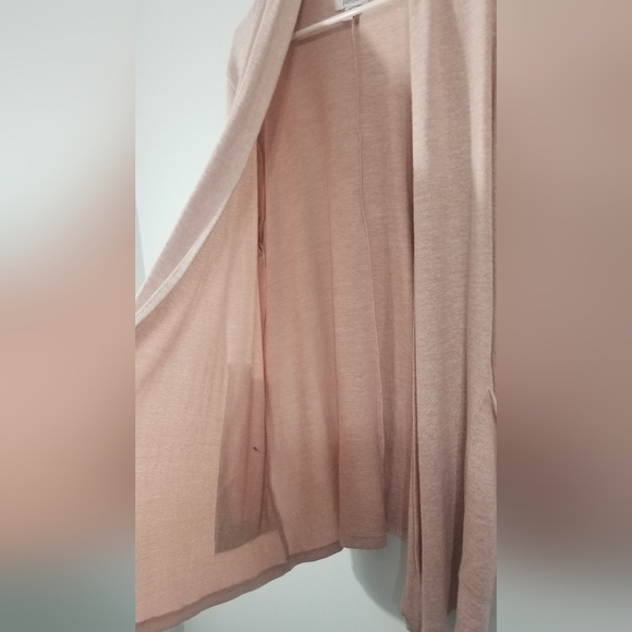 Croft & Barrow NWT Open Front Cardigan. Dual Front Pockets. Size Petite Large. - Picture 3 of 9